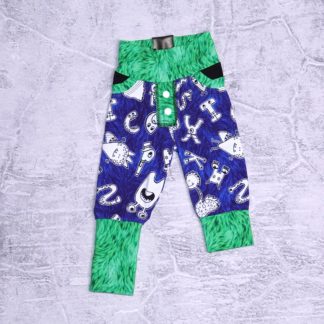 Monster letters forever joggers maat 0-12 maanden meegroei broekje