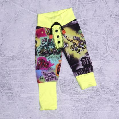 Dino trucks forever joggers 0-12 maanden meegroei broekje