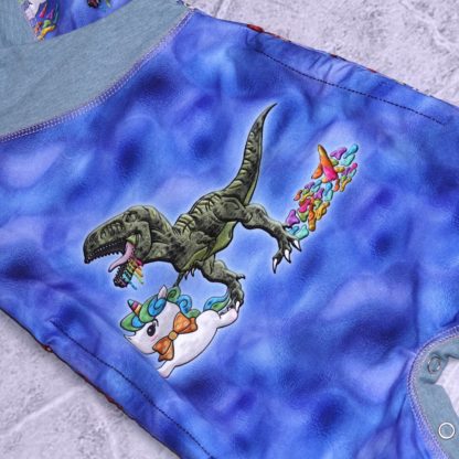 Dino unicorn grow with me boxpakje maat 50/80 ( 0/1 jaar ) - Afbeelding 2