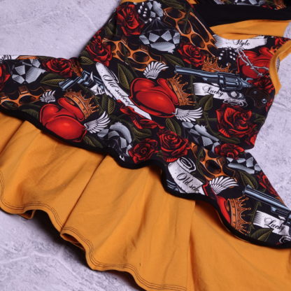 Old school fairy dress maat 110 ( 5 jaar ) - Afbeelding 2