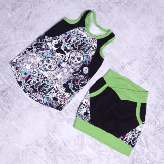 Wild ruby tank met doris rok maat 110/116  ( 5/6 jaar )