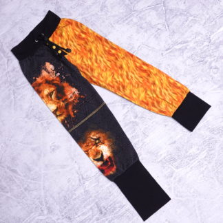 Leeuw foreverpants maat 4/7 jaar meegroei broek