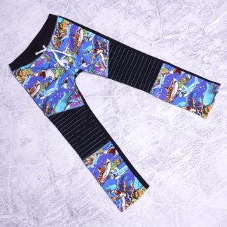 Haai moto patch relax legging maat 110 ( 5 jaar )