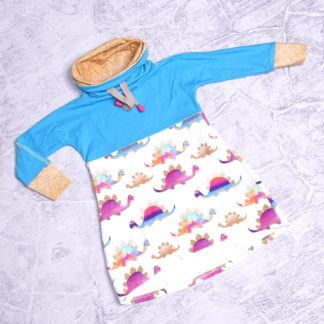 Dino cozy dress maat 86 ( 18 maanden )