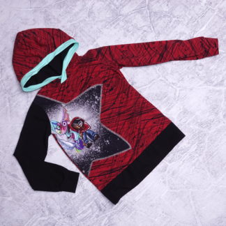Stoere halla star hoody maat 8 jaar (128)