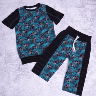 Hammerhead sharks paco shirt met maxihose broek (3/4) maat 6 jaar (116)