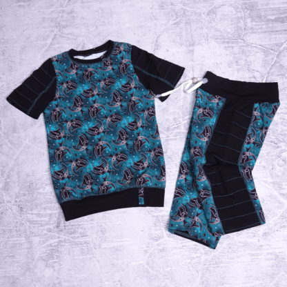 Hammerhead sharks paco shirt met maxihose broek (3/4) maat 6 jaar (116) - Afbeelding 3