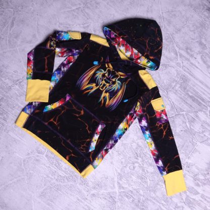 Gouden draak venture hoody maat 10 jaar (140)