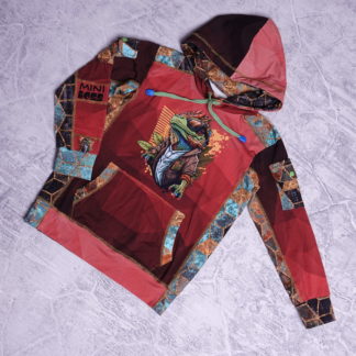 Leguaan venture hoody maat 10 jaar (140)