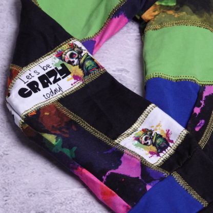 Punk allover hoody maat 12 jaar (152) - Afbeelding 3