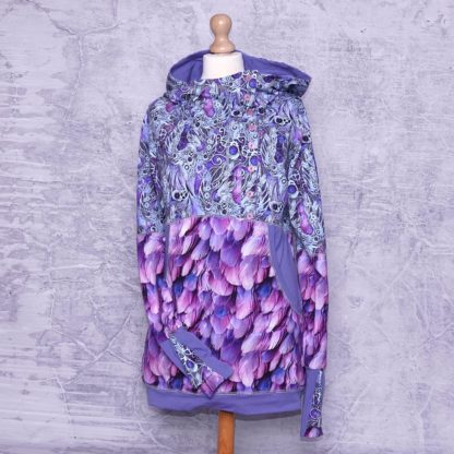 Violet fenix native hoody maat 40 (L)