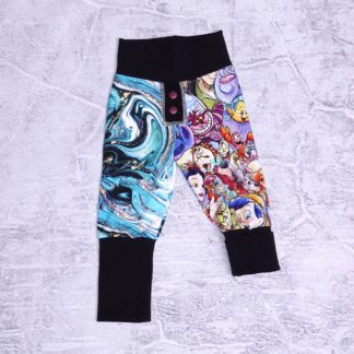 Swirl forever joggers maat 0/1 jaar meegroei broekje