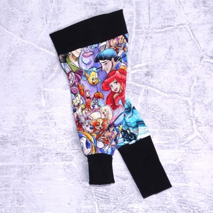 Swirl forever joggers maat 0/1 jaar meegroei broekje - Afbeelding 2