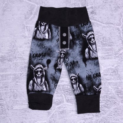 No drama lama forever joggers maat 0/1 jaar meegroei broekje