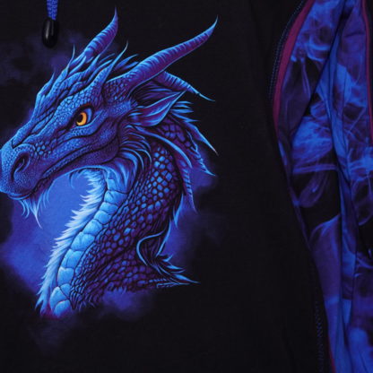 Blue dragon Salla hoody maat 12 us (L) - Afbeelding 2