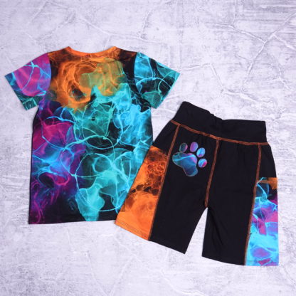 Wild one colourfull zomer set maat 7 jaar (122) - Afbeelding 3