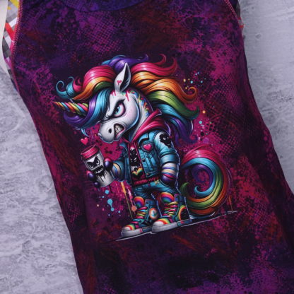 Althea tank unicorn maat 10 us 12 uk 40 europe - Afbeelding 2
