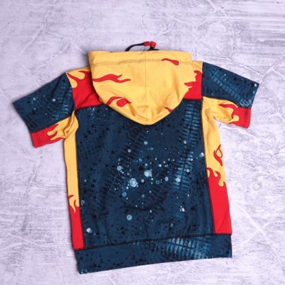 Monstertruck venture hoody met vlammen details maat 12 jaar (152) - Afbeelding 4