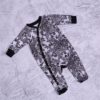 Witte lace footie romper maat nb/3 maanden (50/56)
