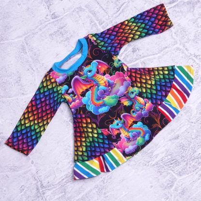 Draakje mini swagger maat newborn