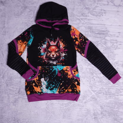 Squirrel mood  ferdinand hoody maat 16 jaar (164) - Afbeelding 2
