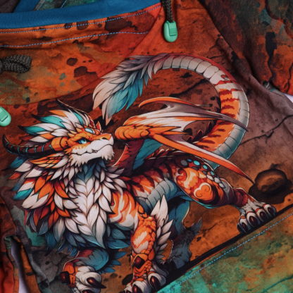 Dragon ferdinand coll hoody maat 7 jaar (122) - Afbeelding 4