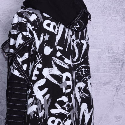 Punk zebra Lotte hoody maat US 14 (L ) (40) - Afbeelding 4