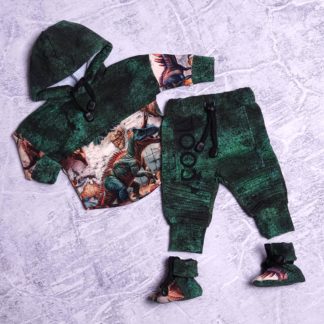 Dino baby set maat newborn