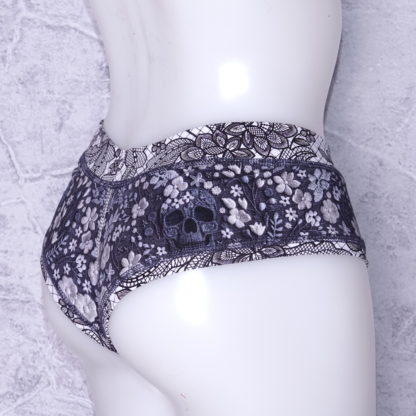Knitted skull look grijs maat 36 europe S - Afbeelding 2