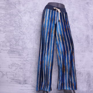 Petrol strepen rockapalloza fluff joggers maat L ( us 8/10)