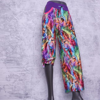 Flair broek met opknoop optie maat 38 (M)