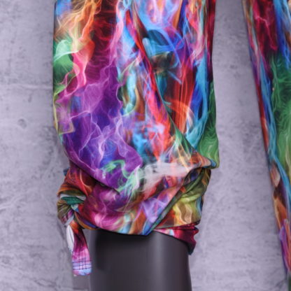 Flair broek met opknoop optie maat 38 (M) - Afbeelding 2