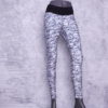 Stenen look brushed poly legging maat M/L