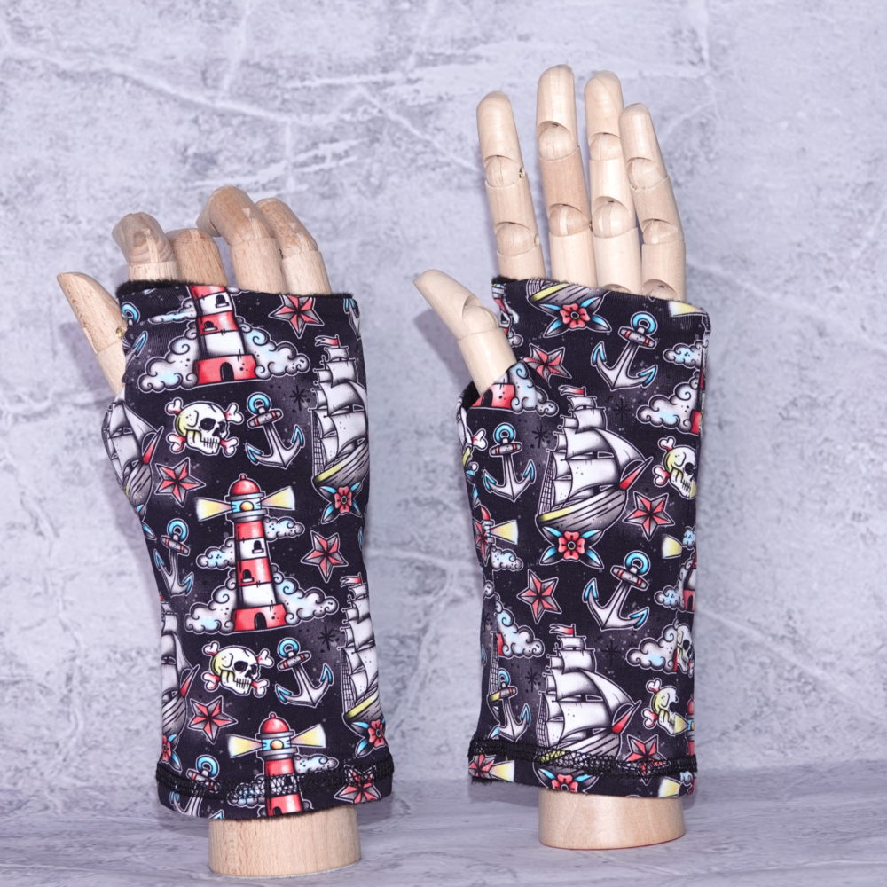 Piraten handschoenen maat M