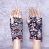 Piraten skulls handschoenen zacht gevoerd kort model maat M