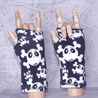 funny skull handschoenen maat M