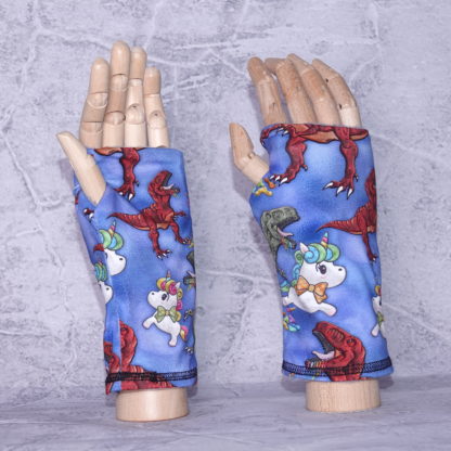 Dino unicorn handschoenen maat S