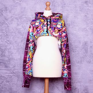Poke Honey top met capuchon maat L (40) US 10 UK 12 )