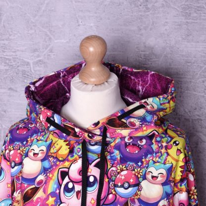 Poke Honey top met capuchon maat L (40) US 10 UK 12 ) - Afbeelding 5