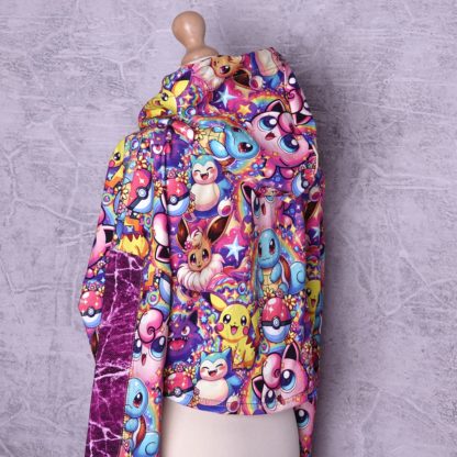Poke Honey top met capuchon maat L (40) US 10 UK 12 ) - Afbeelding 3