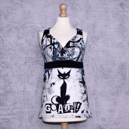 Ga weg ! boobielicious top maat 38 (US 8 UK 10 )