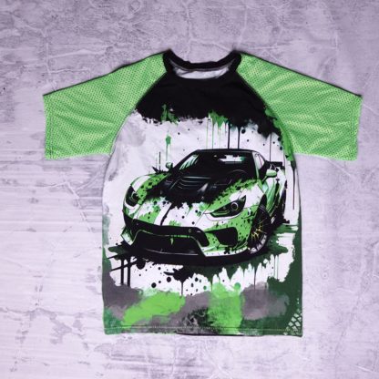 Racer raglan T shirt maat 164