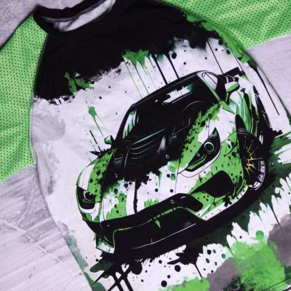Racer raglan T shirt maat 164 - Afbeelding 2