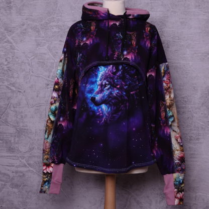 Wolves tulip althea tank maat L (US 10 UK 12  europe 40 ) french terry - Afbeelding 4