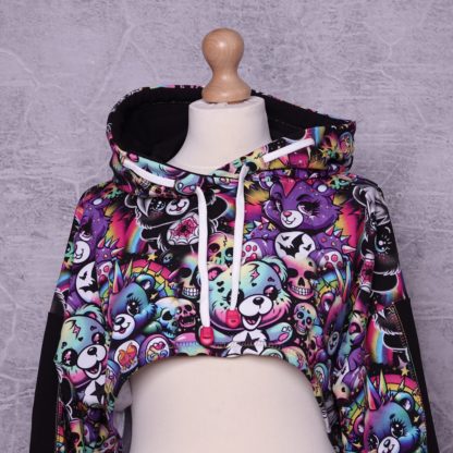 Punk beren Honey top met capuchon maat L (40) US 10 UK 12 ) - Afbeelding 2
