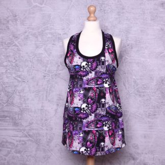 Moths tulip althea tank maat XL (US 12 UK 14  europe 42 ) cotton spandex
