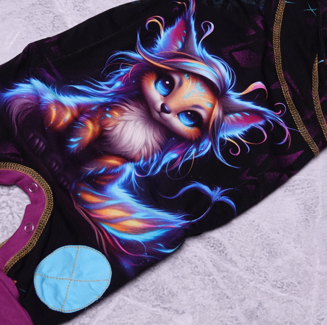 Detail groeiromper kat closeup