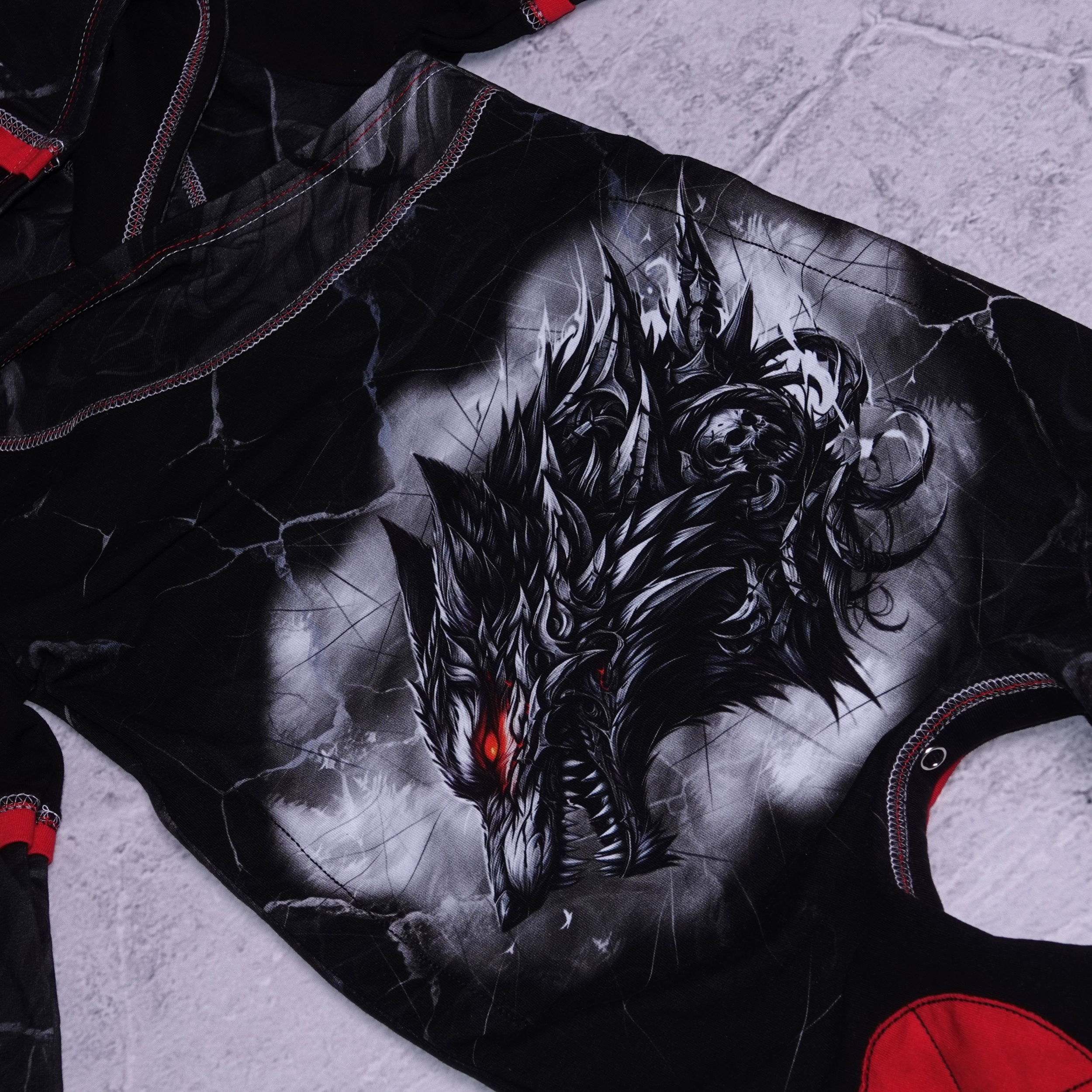 Detail wolf closeup