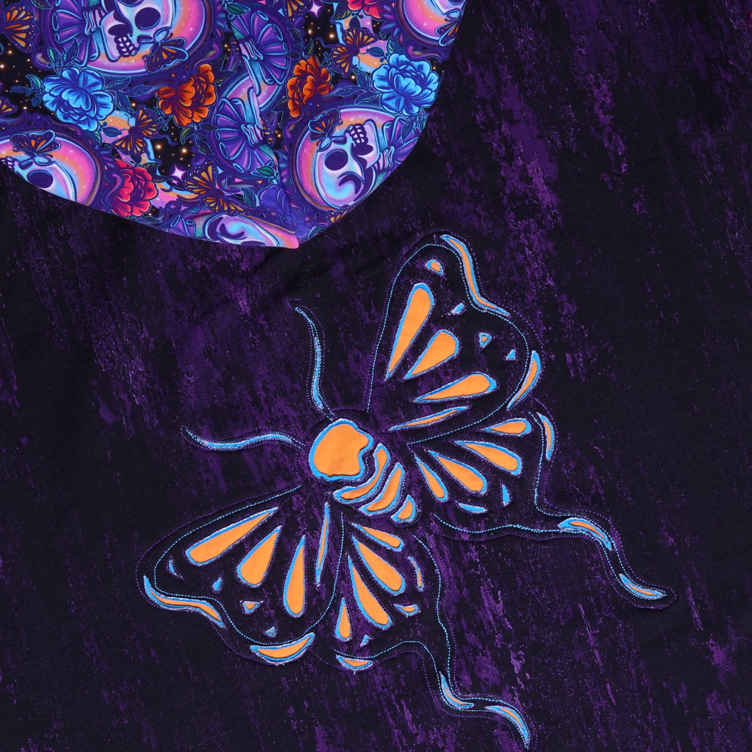 Detail vlinder applique
