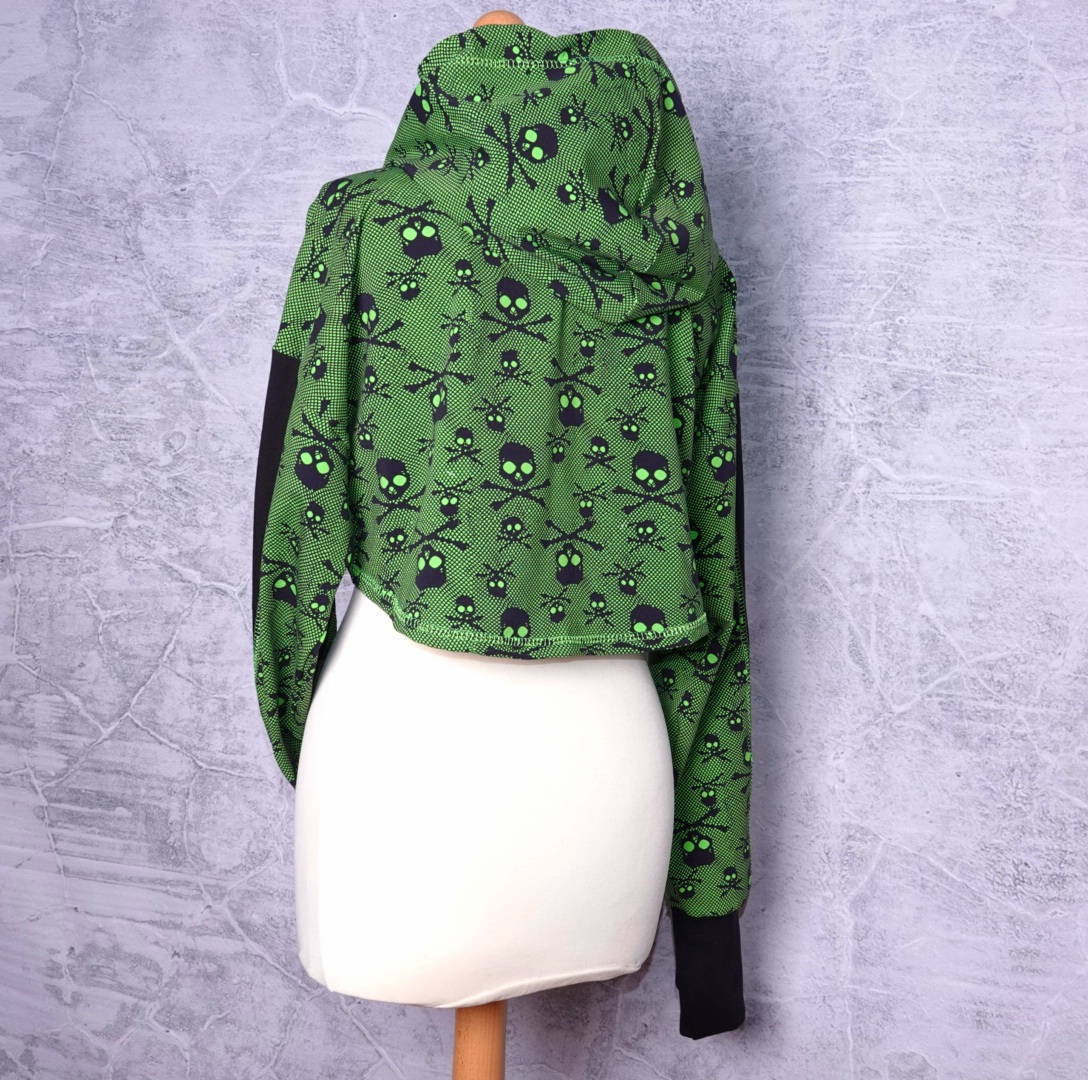 Detail achterkant green skuls